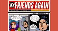 Desktop Screenshot of letsbefriendsagain.com